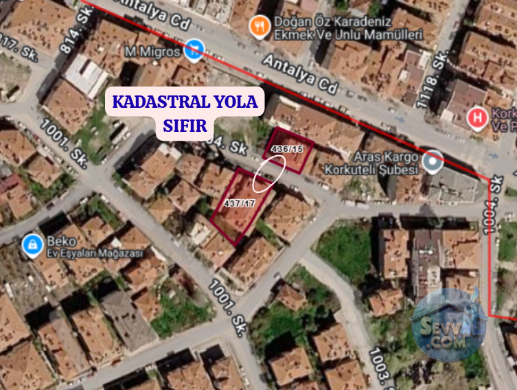 ANTALYA KORKUTELİ KİREMİTLİ  KÖYÜNDE  HİSSELİ 110 M²  DÜKKAN  SATILIKTIR - ANTALYA KORKUTELİ fotoğraf 3
