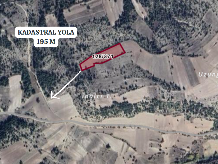 KÜTAHYA EMET ÇERTE/YILDIRIM'DA 7.864 M² TARLAMIZ SATILIKTIR. - KÜTAHYA EMET fotoğraf 3