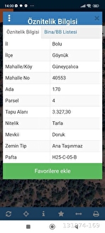 BOLU/GÖYNÜK/GÜNYÇALICADA TARLA - BOLU GÖYNÜK fotoğraf 2