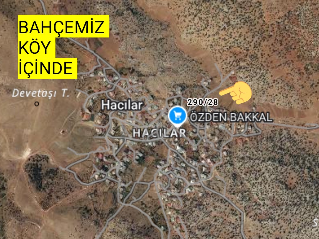  KONYA BOZKIR HACILAR KÖYÜNDE 15 M² BAHÇEMİZ SATILIKTIR. - KONYA BOZKIR fotoğraf 3