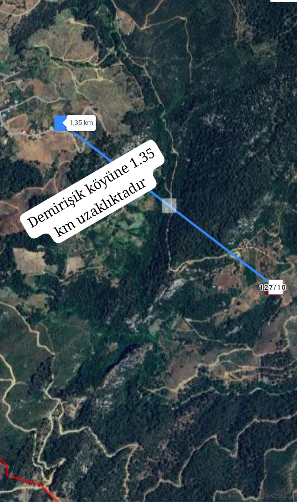 MERSİN MEZİTLİ DEMİRİŞİK MAH. 2.666 m² ŞEFTALİ BAHÇESİ SATILIKTIR. - MERSİN MEZİTLİ fotoğraf 3