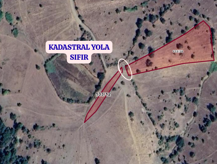 KÜTAHYA TAVŞANLI AYDINLAR  KÖYÜNDE 711 M²  TARLA  SATILIKTIR - KÜTAHYA TAVŞANLI fotoğraf 3
