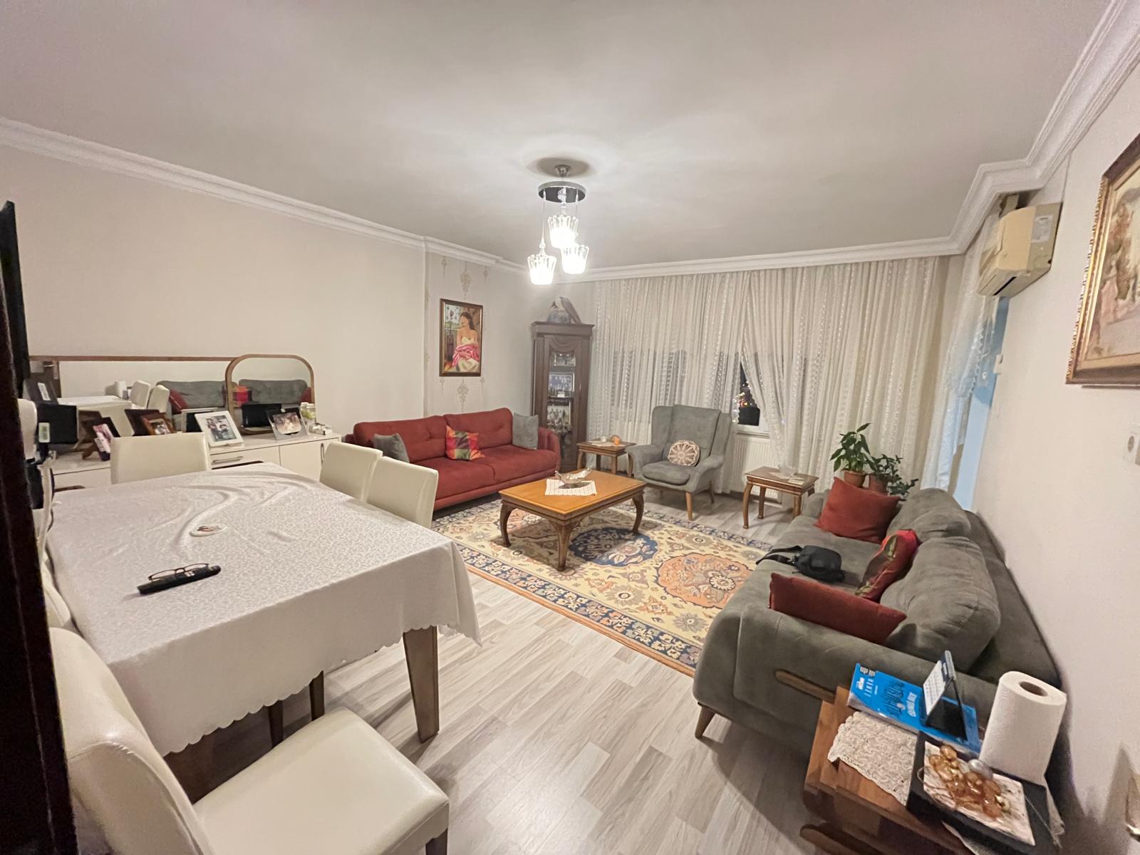 ERGÜNDEN ÇİFTLİKKÖYDE GROSERİ ARKASI MANZARALI SATILIK 3+1 DAİRE - MERSİN YENİŞEHİR fotoğraf 3