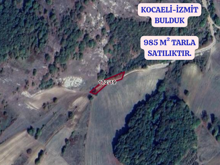 KOCAELİ İZMİT BULDUK  KÖYÜNDE 985 M²  TARLA  SATILIKTIR - KOCAELİ İZMİT fotoğraf 2