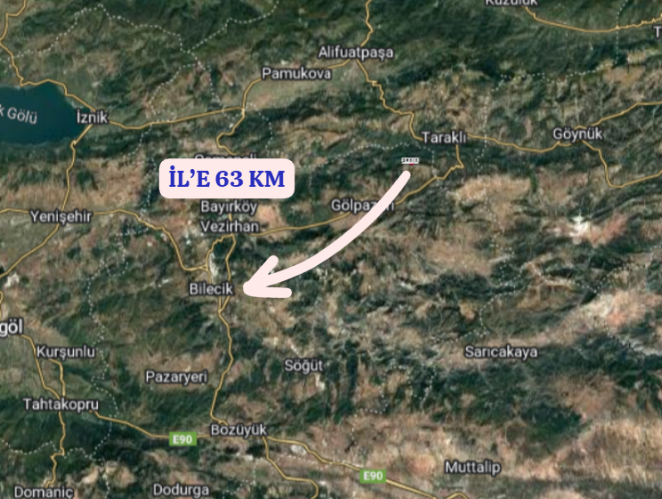 BİLECİK GÖLPAZARI KAVAK  KÖYÜNDE 1.277 M²  TARLA  SATILIKTIR - BİLECİK GÖLPAZARI fotoğraf 6
