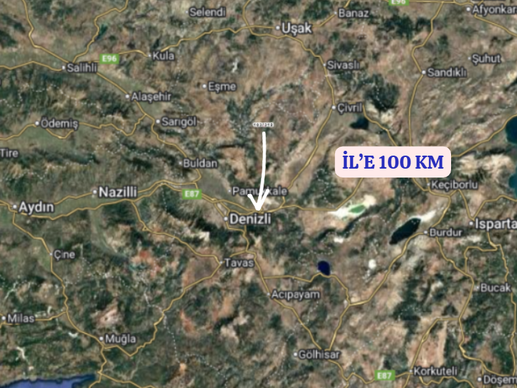 DENİZLİ ÇAL  ÇALÇAKIRLAR   KÖYÜNDE   1.996   M²  TARLA  SATILIKTIR - DENİZLİ ÇAL fotoğraf 7