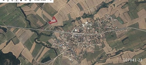 SİPAHİ KÖYÜNDE 3774 M2 TEK TAPU İMAR SINIRI YATIRIMLIK TARLA - EDİRNE UZUNKÖPRÜ fotoğraf 3