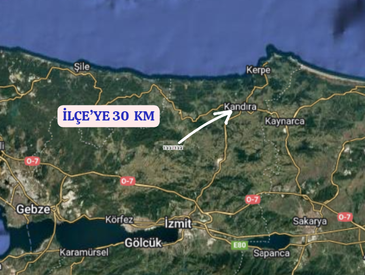 KOCAELİ KANDIRA TATARAHMET   KÖYÜNDE 2.648 M²  TARLA  SATILIKTIR - KOCAELİ KANDIRA fotoğraf 5