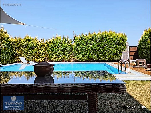 TURYAP ÇEŞME REİSDERE'DE KİRALIK HAVUZLU MÜSTAKİL 3+1 VİLLA - İZMİR ÇEŞME fotoğraf 27