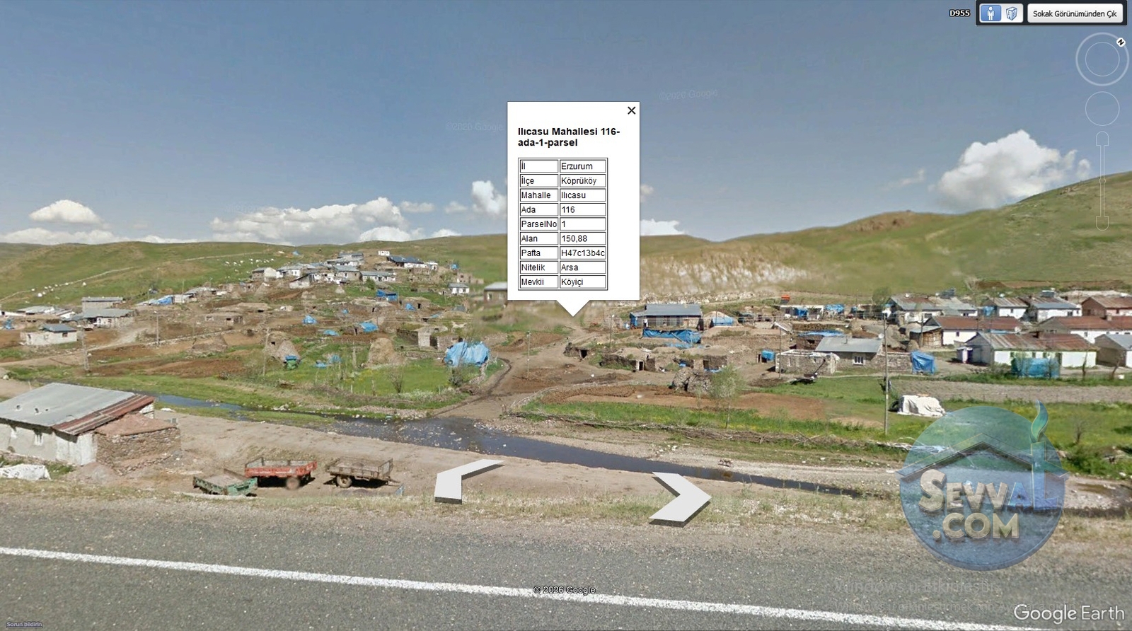 ERZURUM KÖPRÜKÖY ILICASU MAH. 150 M² ARSAMIZ SATILIKTIR. - Erzurum Köprüköy fotoğraf 11