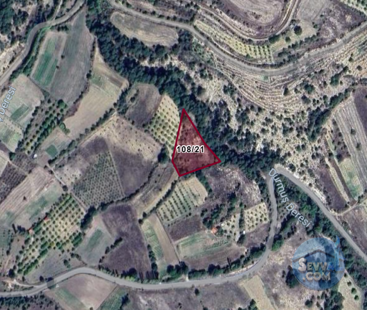KÜTAHYA EMET YENİCE ÇİMENLİK  KÖYÜNDE  3.349  M²   TARLA  SATILIKTIR - KÜTAHYA EMET fotoğraf 8