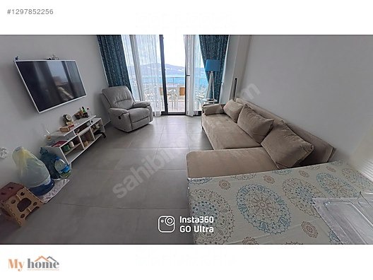 Didim Akbük'te Deniz Manzaralı, Eşyalı 2+1 Daire - AYDIN DİDİM fotoğraf 3
