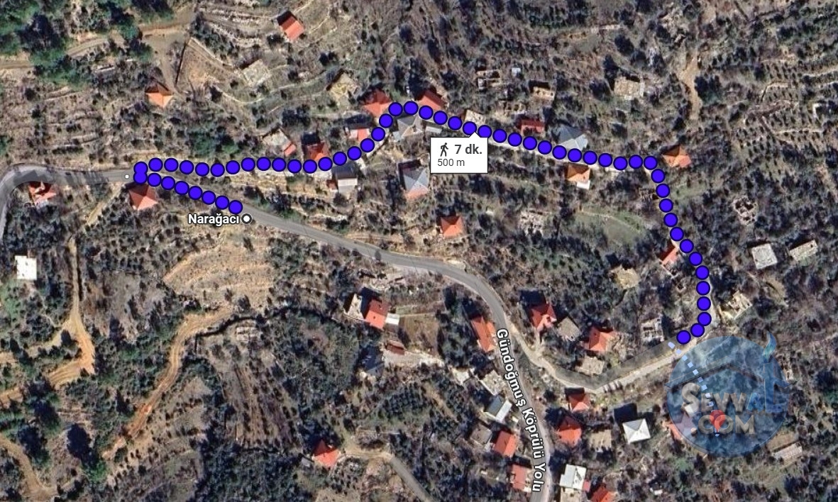 ANTALYA GÜNDOĞMUŞ NARAAĞCI'NDA KÖYİÇİ İMARLI 121 M² SATILIKTIR. - Antalya Gündoğmuş fotoğraf 15