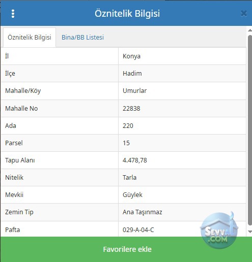 KONYA HADİM UMURLAR DA 4.500 M² TARLAMIZ SATILIKTIR - KONYA HADİM fotoğraf 3