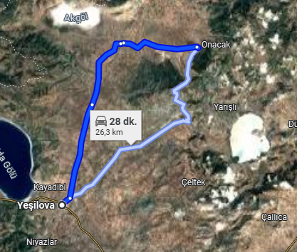 BURDUR YEŞİLOVA BÜYÜKYAKA KÖYÜ 1.300M² TARLA SATILIKTIR - BURDUR YEŞİLOVA fotoğraf 5