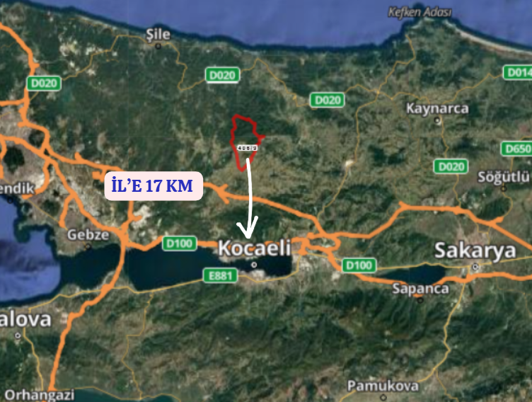 KOCAELİ DERİNCE KARAGÖLLÜ MAHALLESİNDE  289 M² BAHÇE  SATILIKTIR - KOCAELİ DERİNCE fotoğraf 7