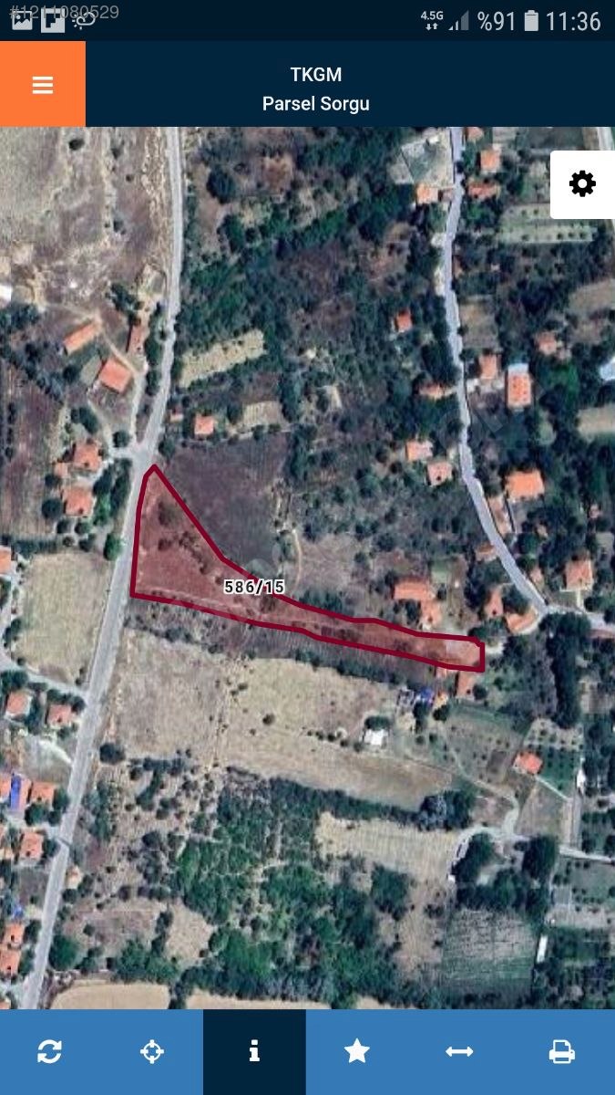 KARABACAK'TA 5251 M2 UYGUN FİYATLI BAHÇE - KIRŞEHİR MERKEZ fotoğraf 3