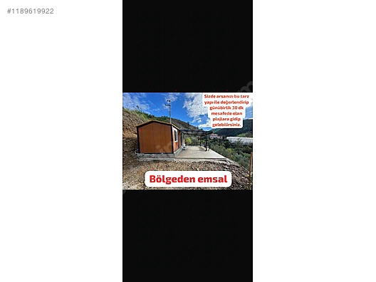 Antalya / Gazipaşa / Şahinler Mahallesinde 905 m² SATILIK TARLA - ANTALYA GAZİPAŞA fotoğraf 4