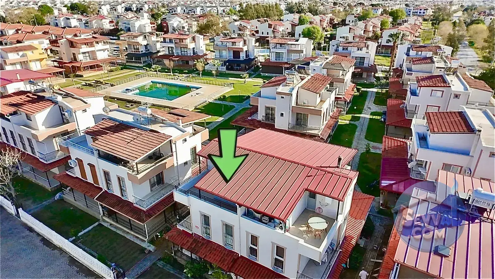 DENİZE ÇOK YAKIN BAKIMLI YAZLIK VİLLA! - AYDIN KUŞADASI fotoğraf 3