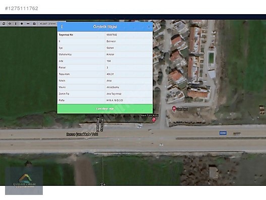 BALIKESİR GÖNEN ALTAY DENİZ KENARI VİLLA İMARLI 900 M² ARSA - BALIKESİR GÖNEN fotoğraf 10