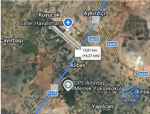 KÜTAHYA ALTINTAŞ PINARCIK TA 612 M² TARLAMIZ SATILIKTIR - KÜTAHYA ALTINTAŞ fotoğraf 4