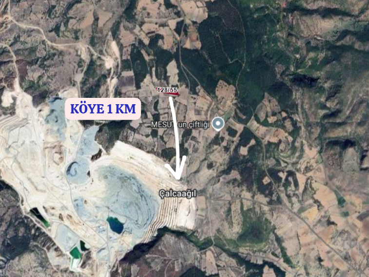 KÜTAHYA EMET ÇALCAĞIL   KÖYÜNDE 8.905  M² TARLA  SATILIKTIR - KÜTAHYA EMET fotoğraf 4