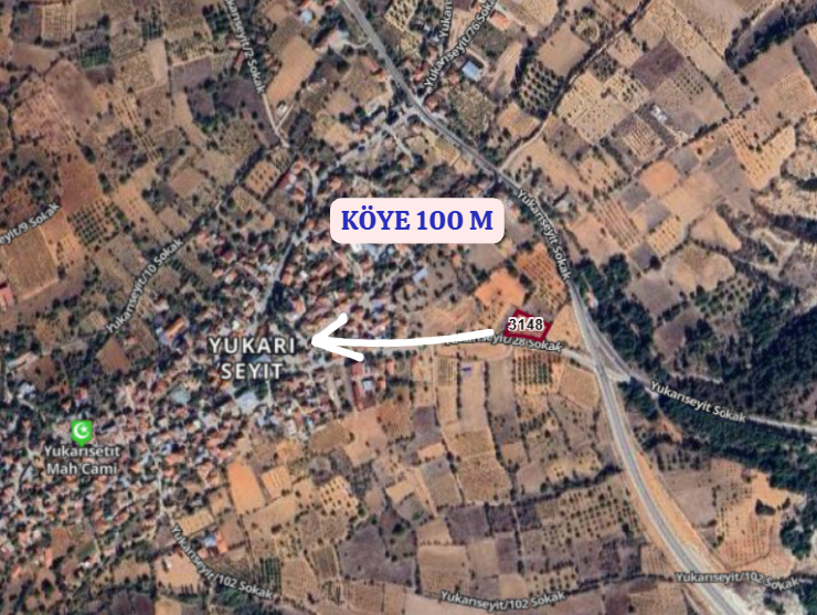 DENİZLİ ÇAL YUKARISEYİT KÖYÜNDE 1.496 M²  TARLA SATILIKTIR - DENİZLİ ÇAL fotoğraf 5