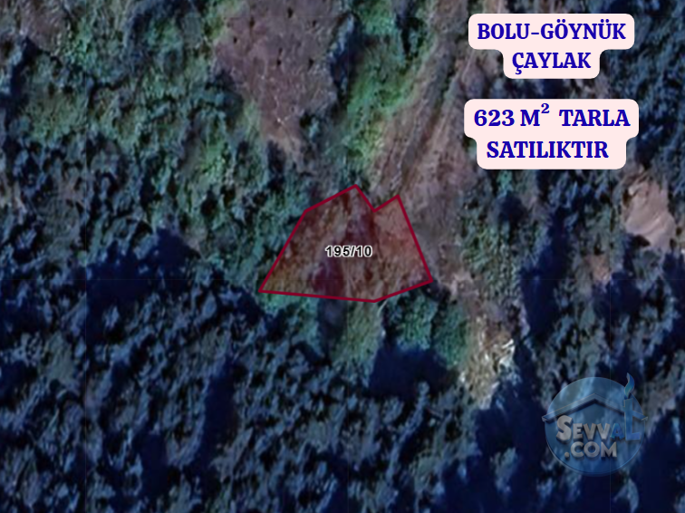 BOLU GÖYNÜK ÇAYLAK  KÖYÜNDE  623 M²  TARLA  SATILIKTIR - BOLU GÖYNÜK fotoğraf 2