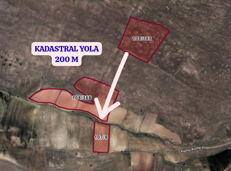 NEVŞEHİR ACIGÖL TOPAÇ  KÖYÜNDE 9.295 M² TARLA SATILIKTIR - NEVŞEHİR ACIGÖL fotoğraf 3