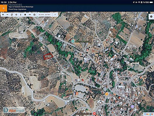 Mudanya Dereköyde köye yakın yola cephe Satılık 1.460 m2 - BURSA MUDANYA fotoğraf 8