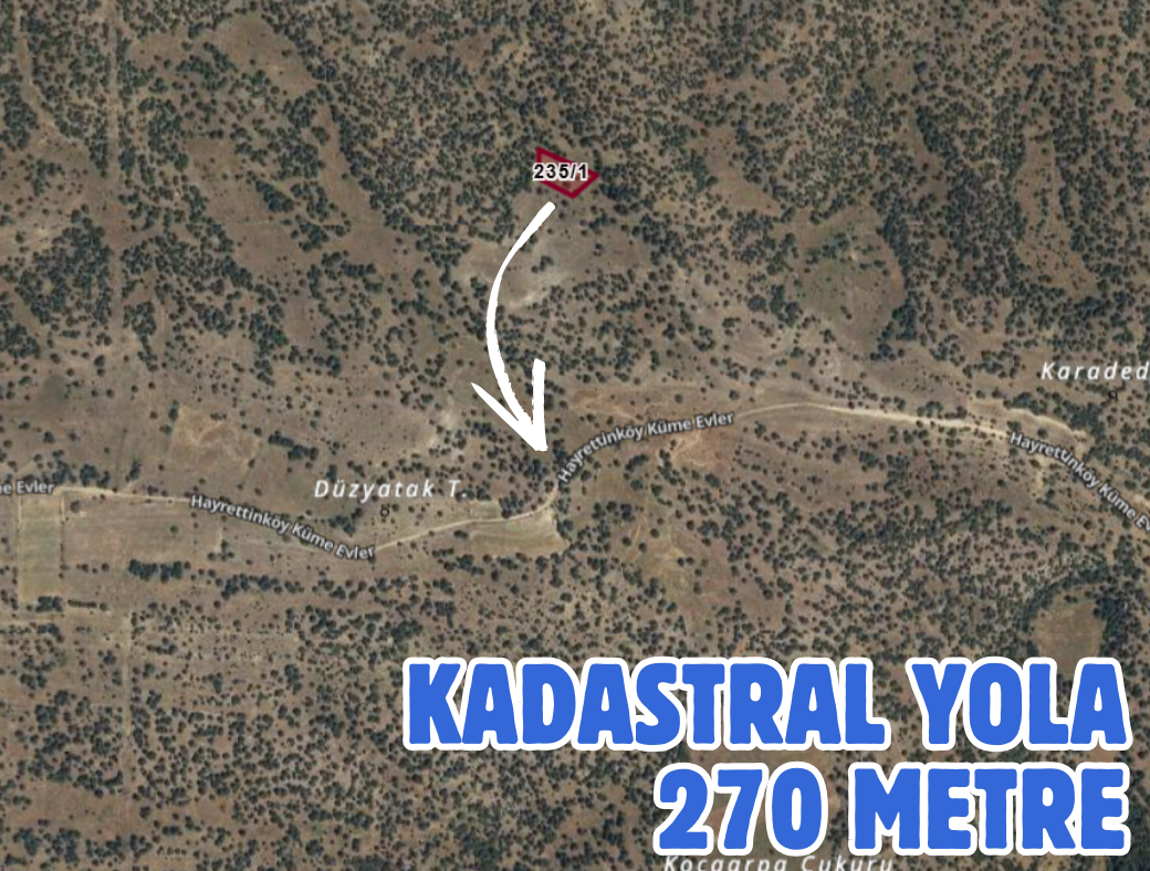 DENİZLİ BOZKURT HAYRETTİN 1.942 M² TARLAMIZ SATILIKTIR - DENİZLİ BOZKURT fotoğraf 4