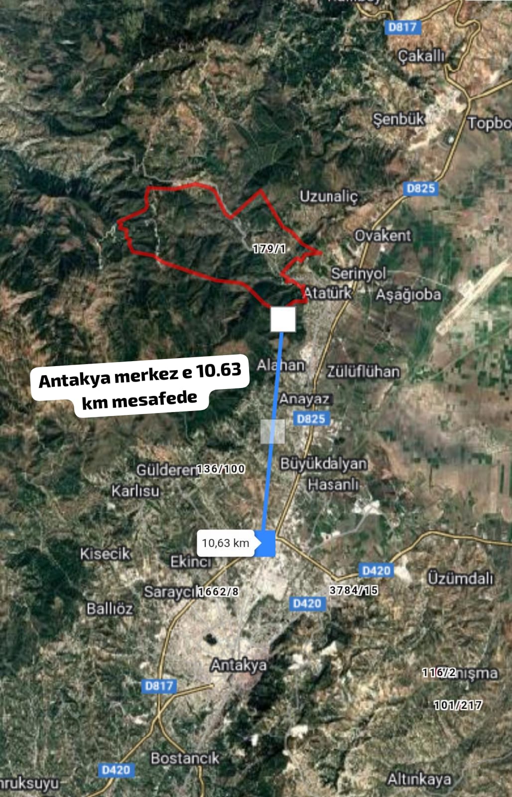 Son 6 gün SAHİBİNDEN SATILIK TARLA 5160 m2 Hatay Antakya Tahtaköprü Mh. - HATAY ANTAKYA fotoğraf 5