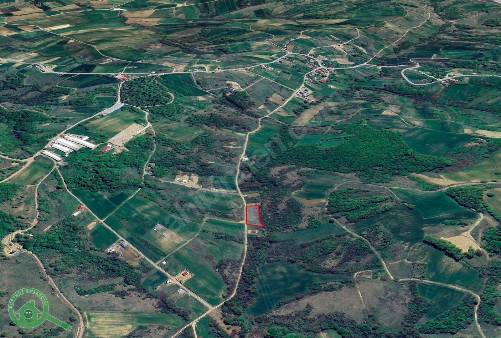 Körfez Himmetli'de 2524m² Tarla -Yola 72M Cepheli- Elektrik & Su - KOCAELİ KÖRFEZ fotoğraf 17