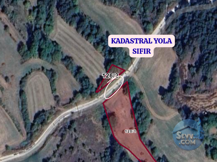 BOLU GÖYNÜK ÇAYLAK  KÖYÜNDE  296 M²  TARLA  SATILIKTIR - BOLU GÖYNÜK fotoğraf 3