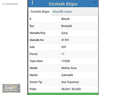 Yenidoğan'da Satılık 175m² Müstakil Ev Arsası - BİLECİK BOZÜYÜK fotoğraf 7