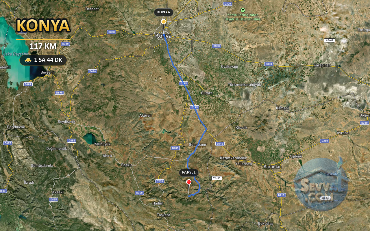 KONYA HADİM BADEMLİ DE 679 M² TARLAMIZ SATILIKTIR - KONYA HADİM fotoğraf 4