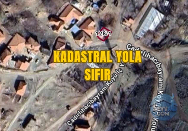 KIRŞEHİR KAMAN ÇADIRLI/HACIBAYRAM KÖYÜNDE 110 M² ARSAMIZ SATILIK - Kırşehir Kaman fotoğraf 9