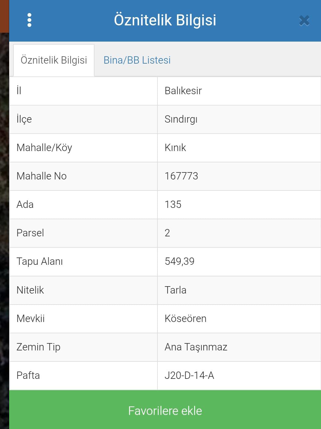 BALIKESİR SINDIRGI KINIK 549 m² TARLAMİZ SATILIKTIR. - BALIKESİR SINDIRGI fotoğraf 2