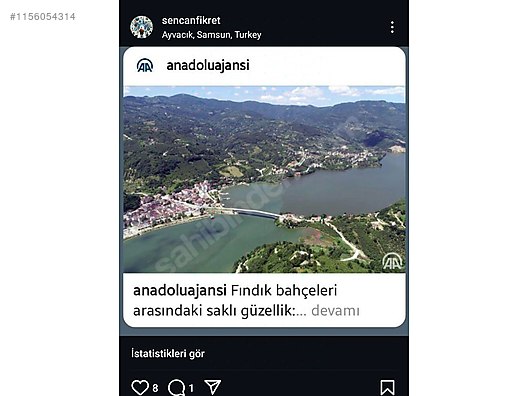 SAMSUN AYVACIK ÇAMALAN KÖYÜNDE 8.999 M² FINDIK BAHÇEMİZ SATILIKTIR. - SAMSUN AYVACIK fotoğraf 5