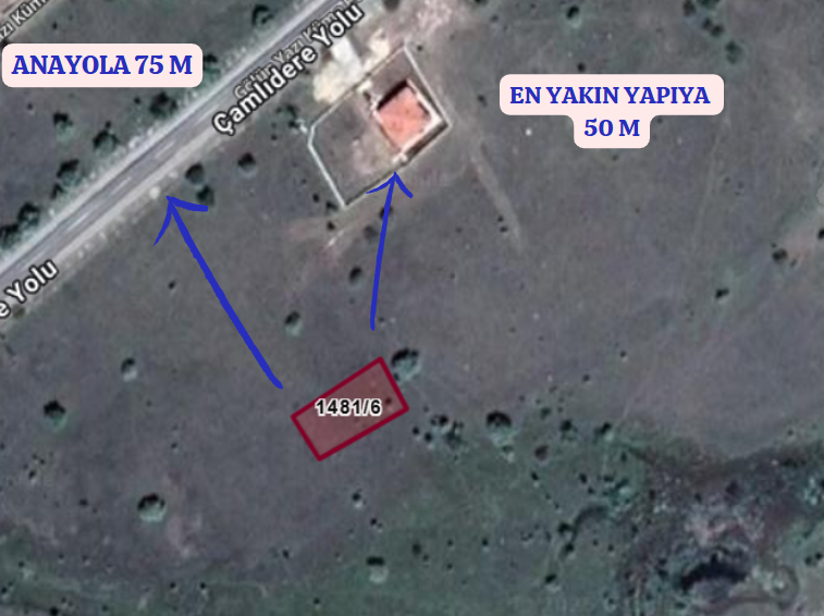 ANKARA ÇAMLIDERE BEYLER  KÖYÜNDE 469 M²  ARSAMIZ  SATILIKTIR - ANKARA ÇAMLIDERE fotoğraf 4