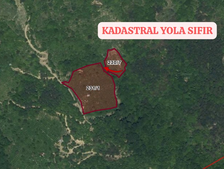 BARTIN ULUS DÖNGELLER KÖYÜNDE 2.412 M² TARLA SATILIKTIR. - BARTIN ULUS fotoğraf 3