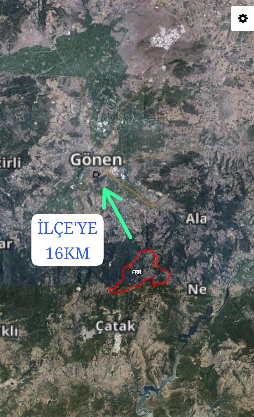 BALIKESİR GÖNEN ÇOBANHAMİDİYE DE 600M² HİSSELİ YER SATILIKTIR - BALIKESİR GÖNEN fotoğraf 2