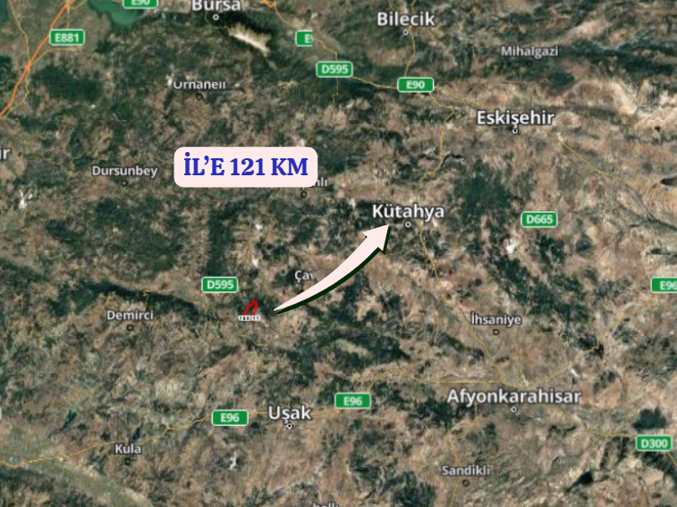 KÜTAHYA ŞAPHANE SUBAŞI MAHALLESİNDE 949 M² BAHÇE SATILIKTIR - KÜTAHYA ŞAPHANE fotoğraf 6
