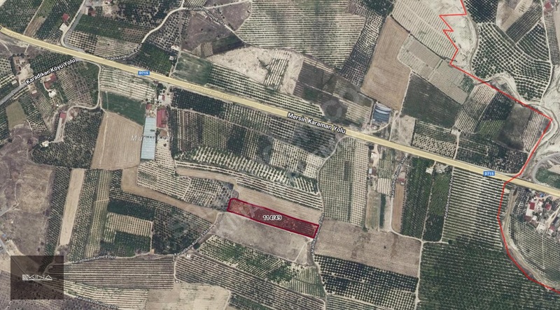 MUT - SİLİFKE KARAYOLUNA 250 M MESAFEDE SATILIK BAHÇE - MERSİN MUT fotoğraf 2