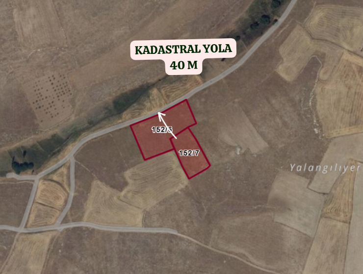 NEVŞEHİR ACIGÖL YUVA  KÖYÜNDE 3.014  M²  TARLA  SATILIKTIR - NEVŞEHİR ACIGÖL fotoğraf 3