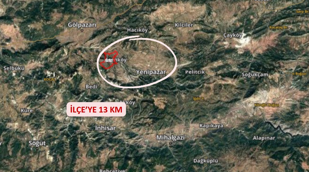 BİLECİK YENİPAZAR CAFERLER KÖYÜNDE 1.576 M² TARLA SATILIKTIR - BİLECİK YENİPAZAR fotoğraf 7