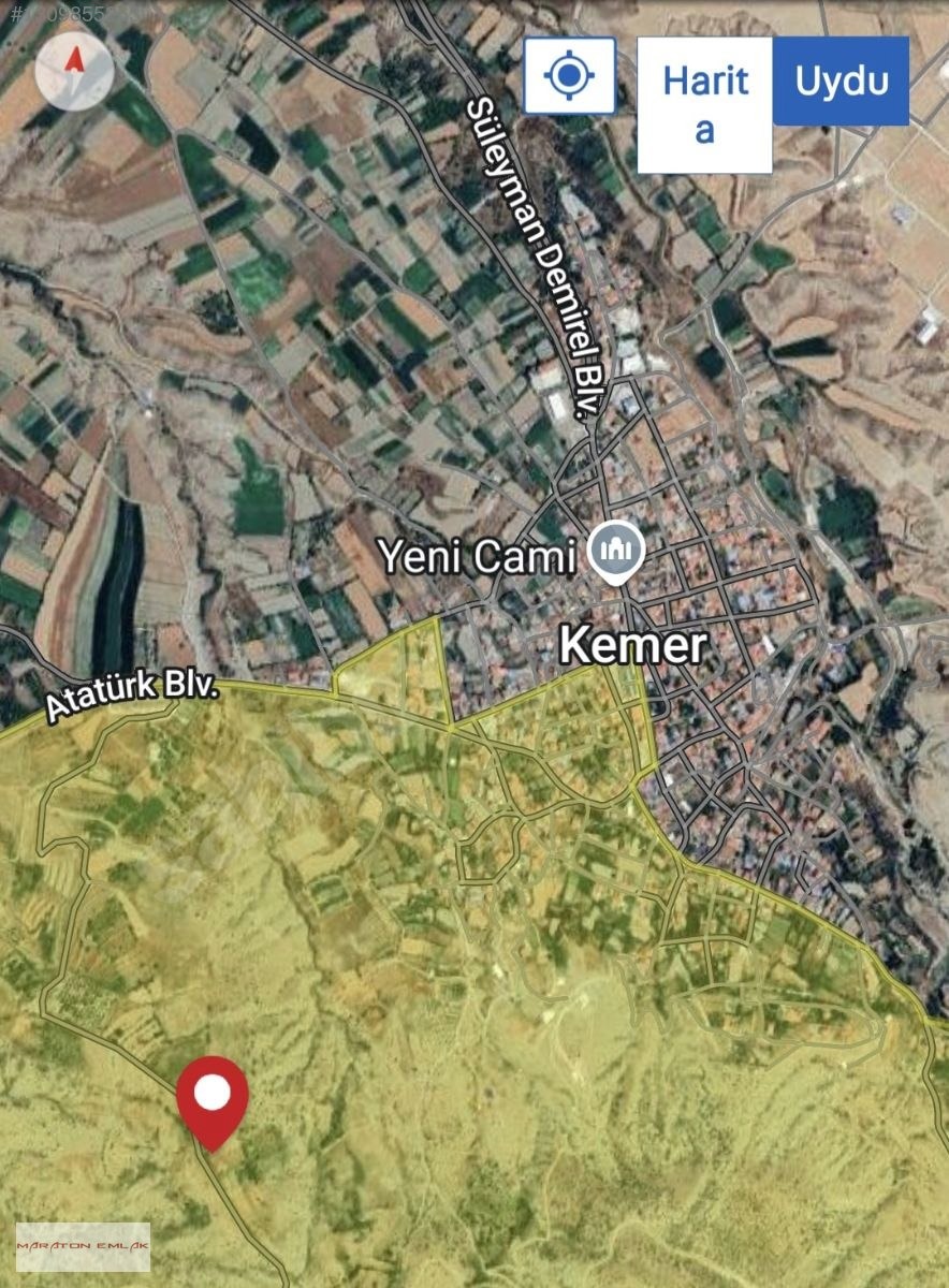 KEMER DE ŞEHİR MANZARALI 7500M2 İÇİNDE 50 KADAR YETİŞMİŞ CEVİZ - BURDUR KEMER fotoğraf 27