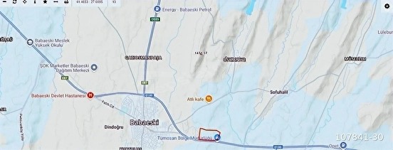 BABAESKİ ATATÜRK MAHALLESİNDE SATILIK 4234M2 5 HİSSE TOPLU ARAZİ - KIRKLARELİ BABAESKİ fotoğraf 7