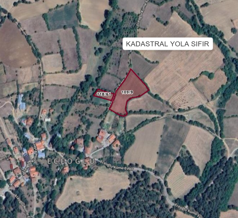 KASTAMONU MERKEZ ECEOĞLU KÖYÜ’NDE 793 M² BAHÇE SATILIKTIR - KASTAMONU MERKEZ fotoğraf 3