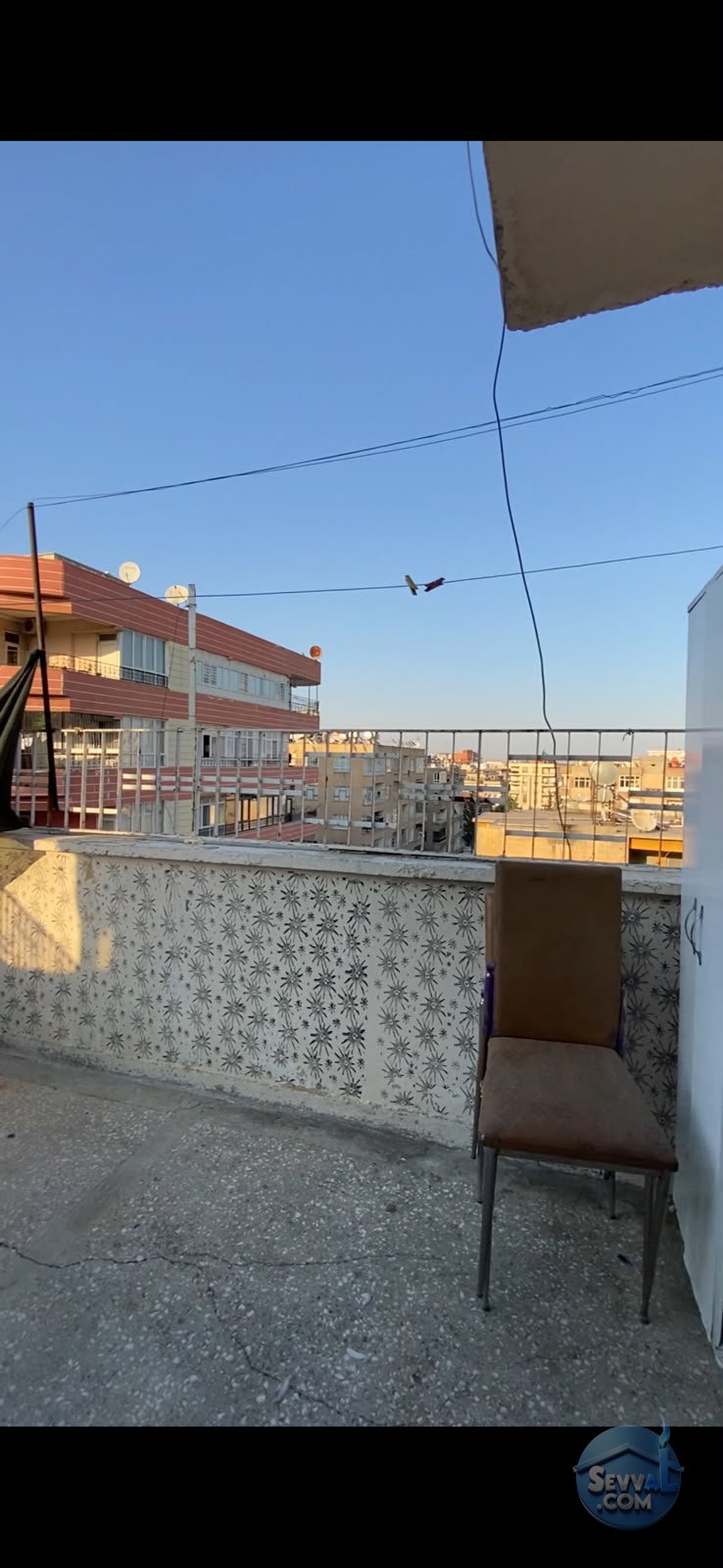BAHÇELİEVLER CENGİZTOPEL CADDESİ BÜYÜK TERASLI DAİRE 6. KAT 2 ODALI 1  - ŞANLIURFA HALİLİYE fotoğraf 3